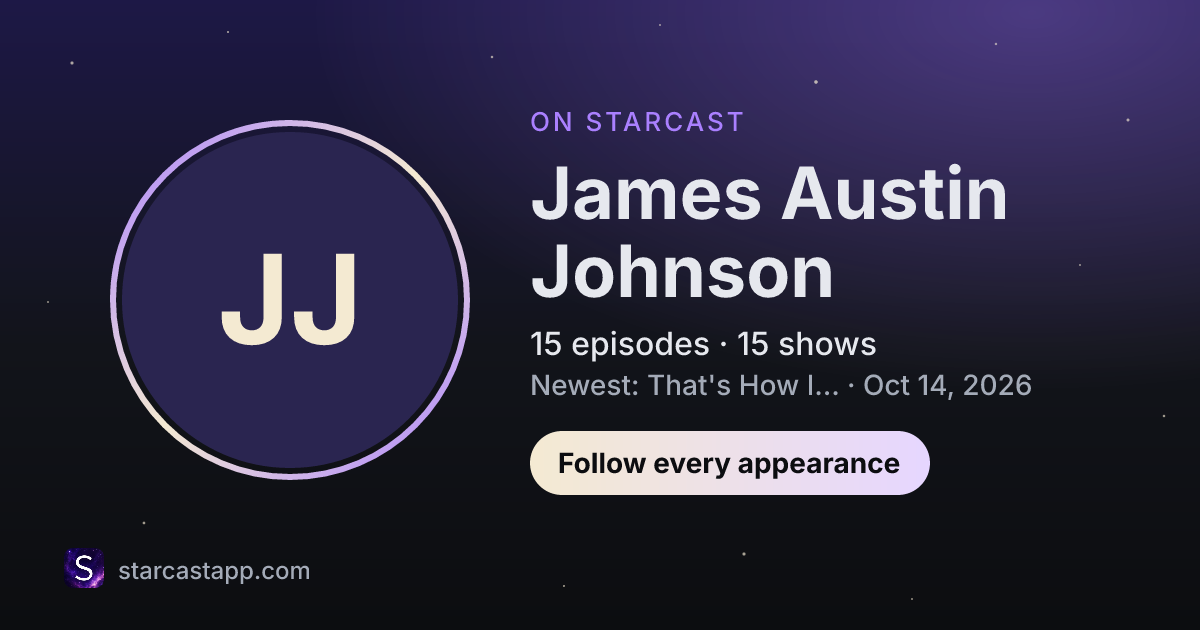 The preview card for James Austin Johnson