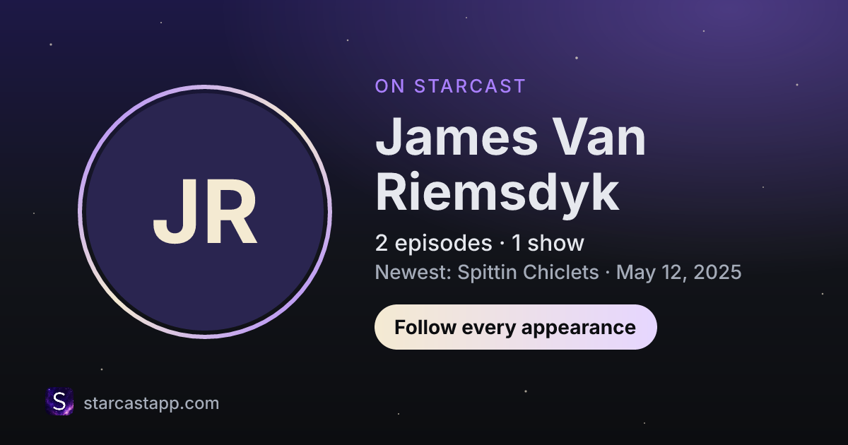 The preview card for James Van Riemsdyk