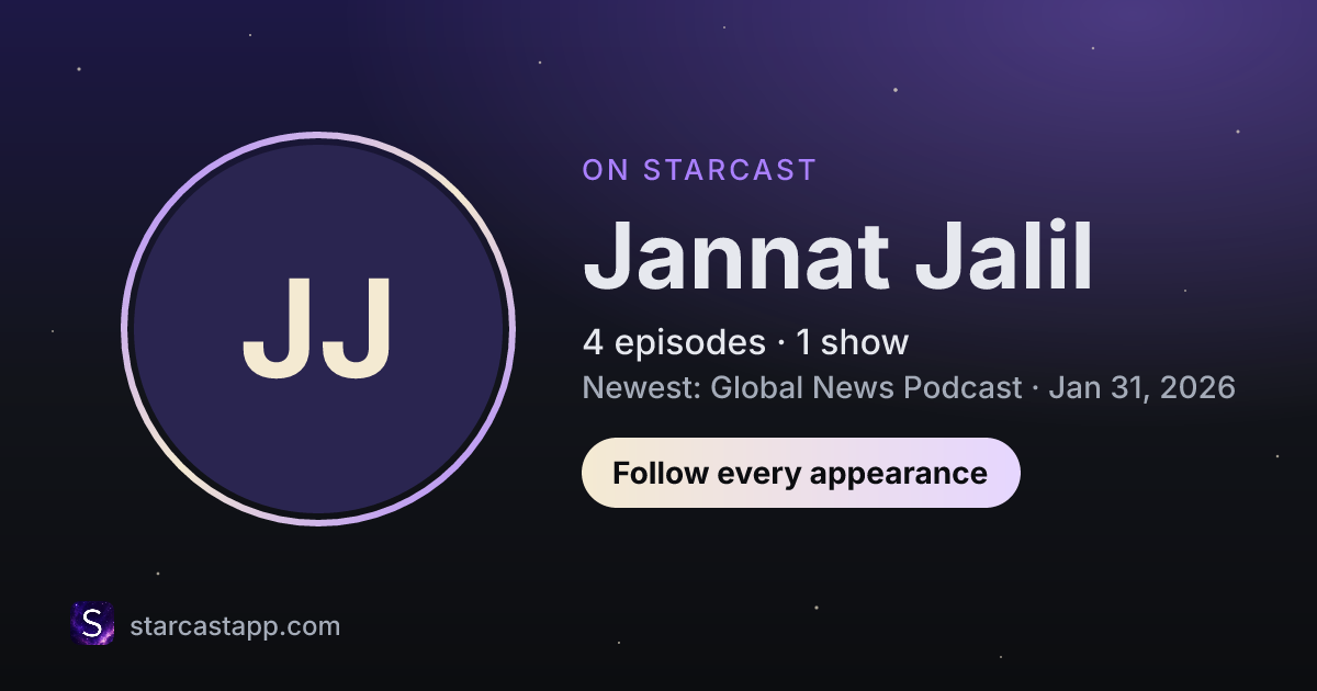 The preview card for Jannat Jalil