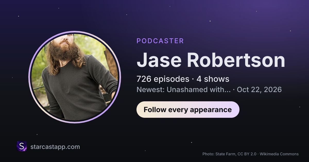 The preview card for Jase Robertson