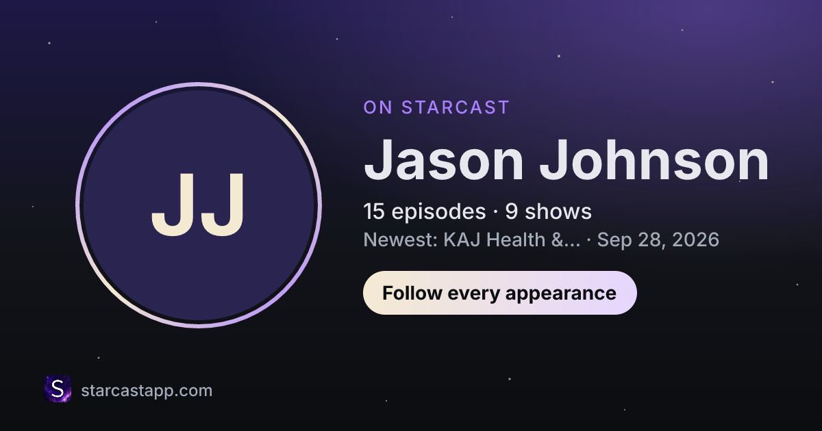 The preview card for Jason Johnson