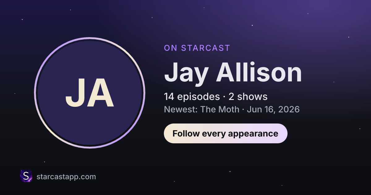 The preview card for Jay Allison
