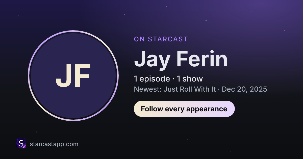 The preview card for Jay Ferin