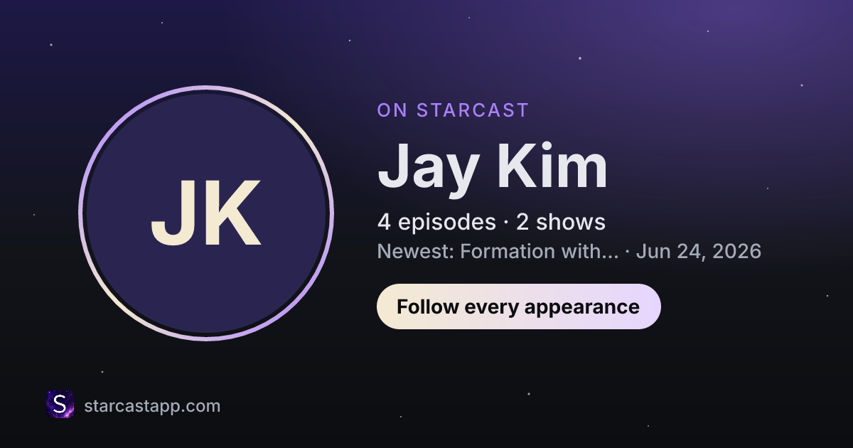 The preview card for Jay Kim