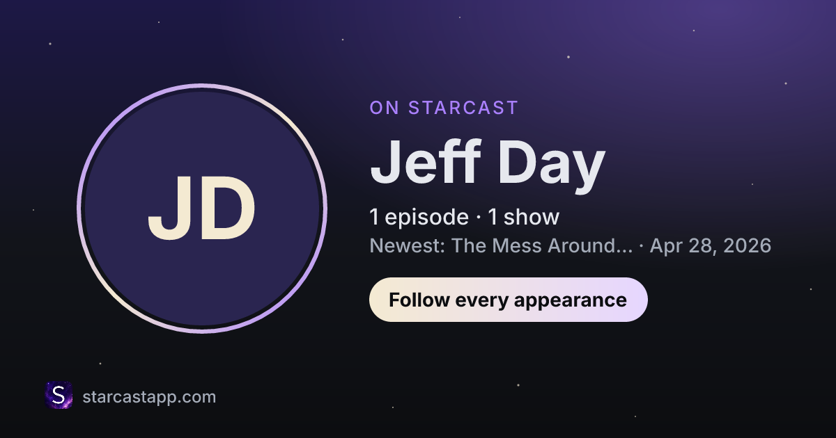 The preview card for Jeff Day