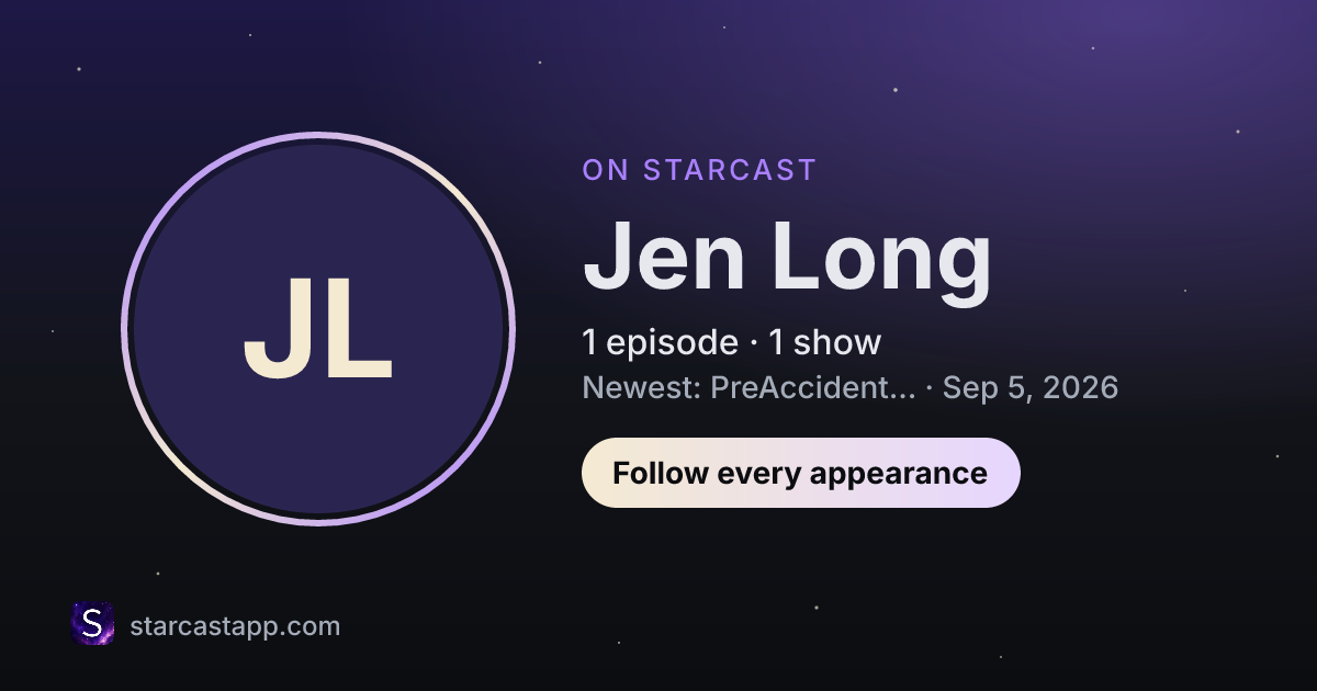The preview card for Jen Long