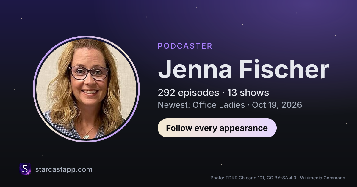 The preview card for Jenna Fischer