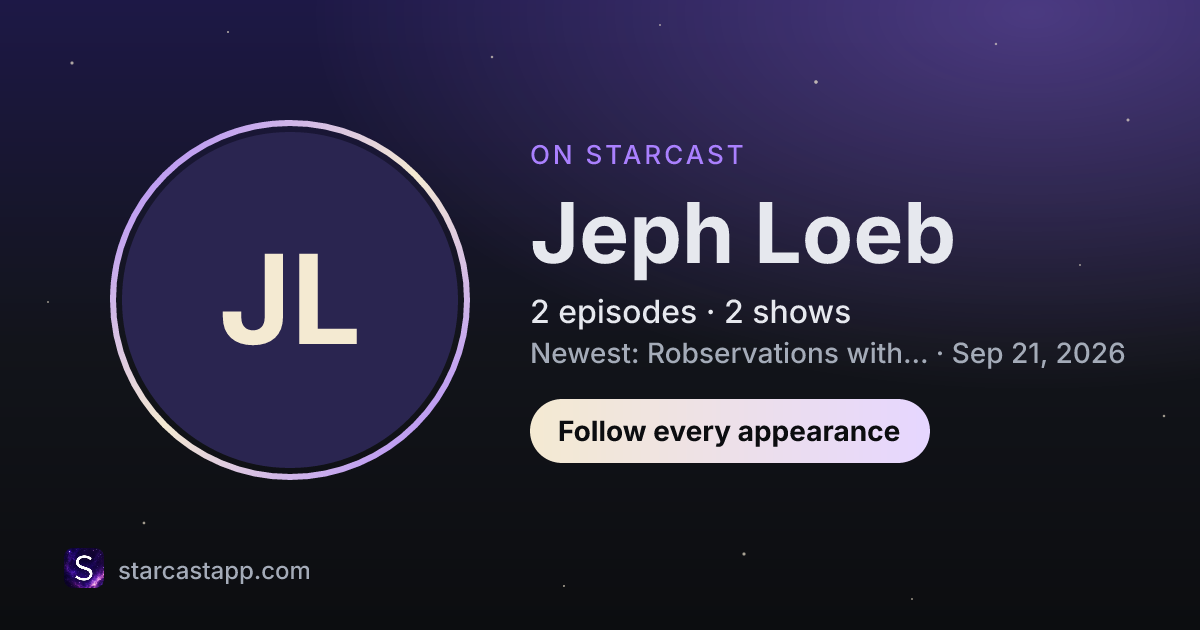 The preview card for Jeph Loeb