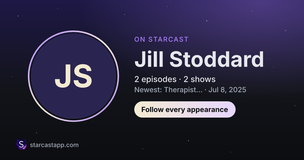 The preview card for Jill Stoddard