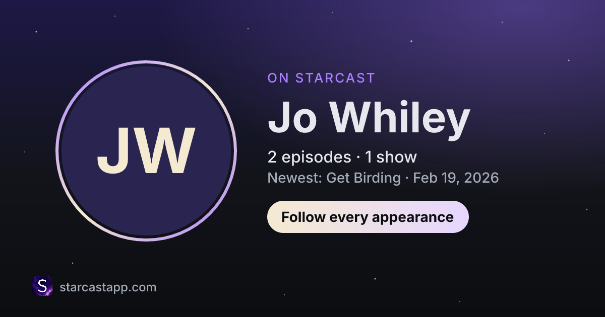 The preview card for Jo Whiley