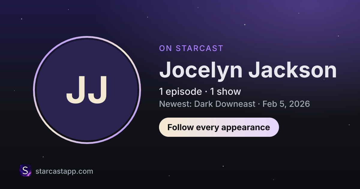 The preview card for Jocelyn Jackson