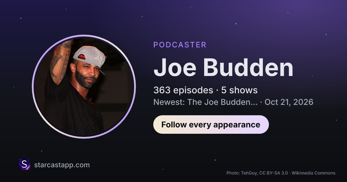 The preview card for Joe Budden