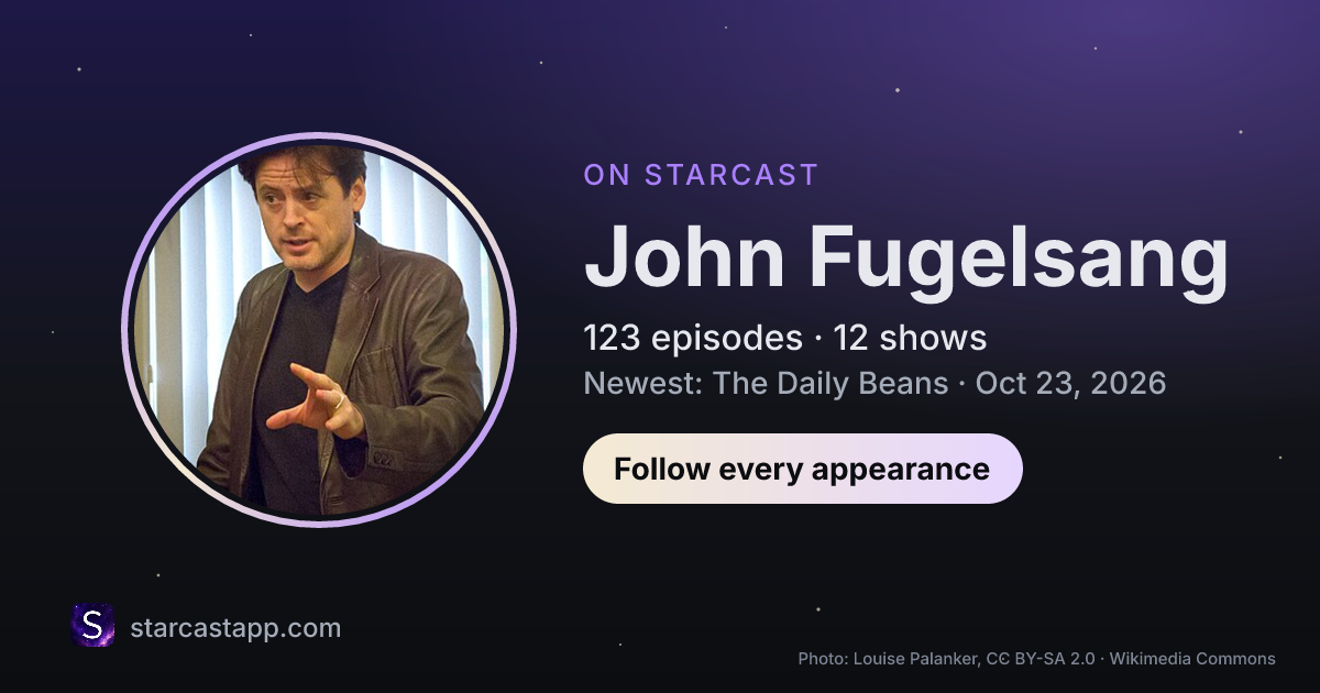 The preview card for John Fugelsang