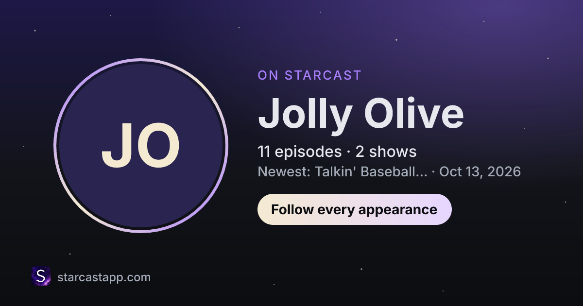 The preview card for Jolly Olive