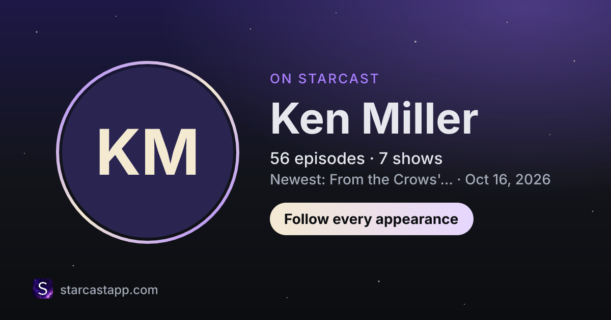 The preview card for Ken Miller