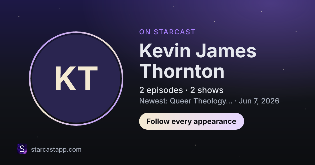 The preview card for Kevin James Thornton