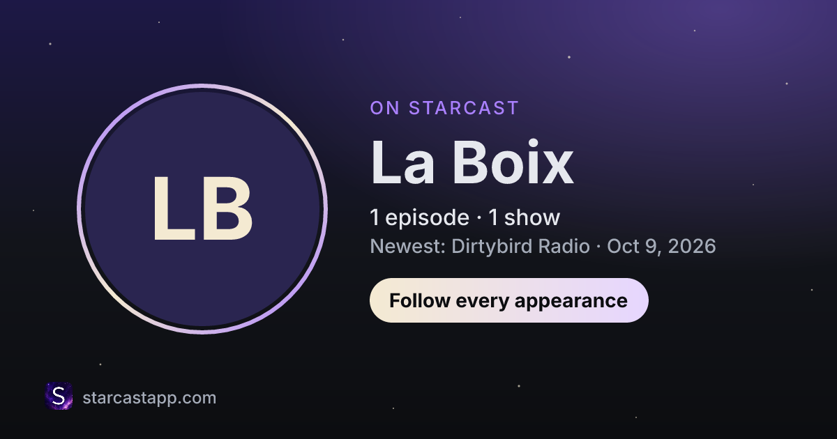 The preview card for La Boix