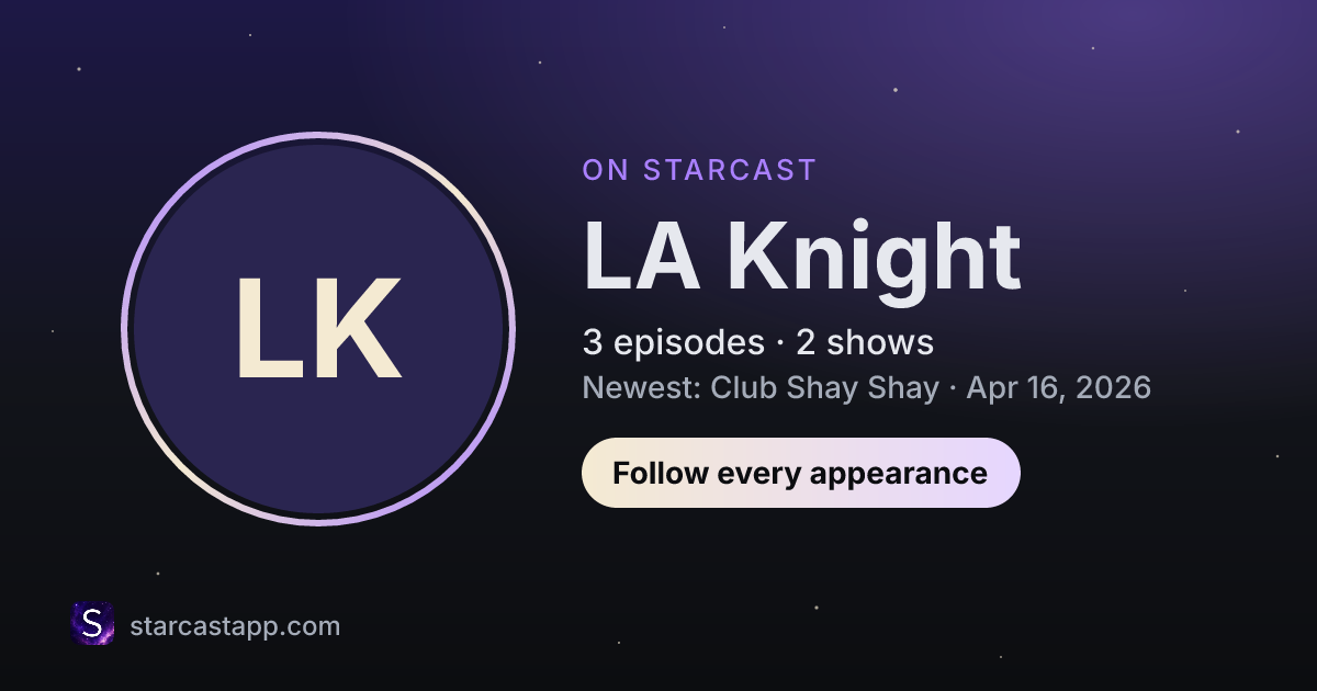 The preview card for LA Knight