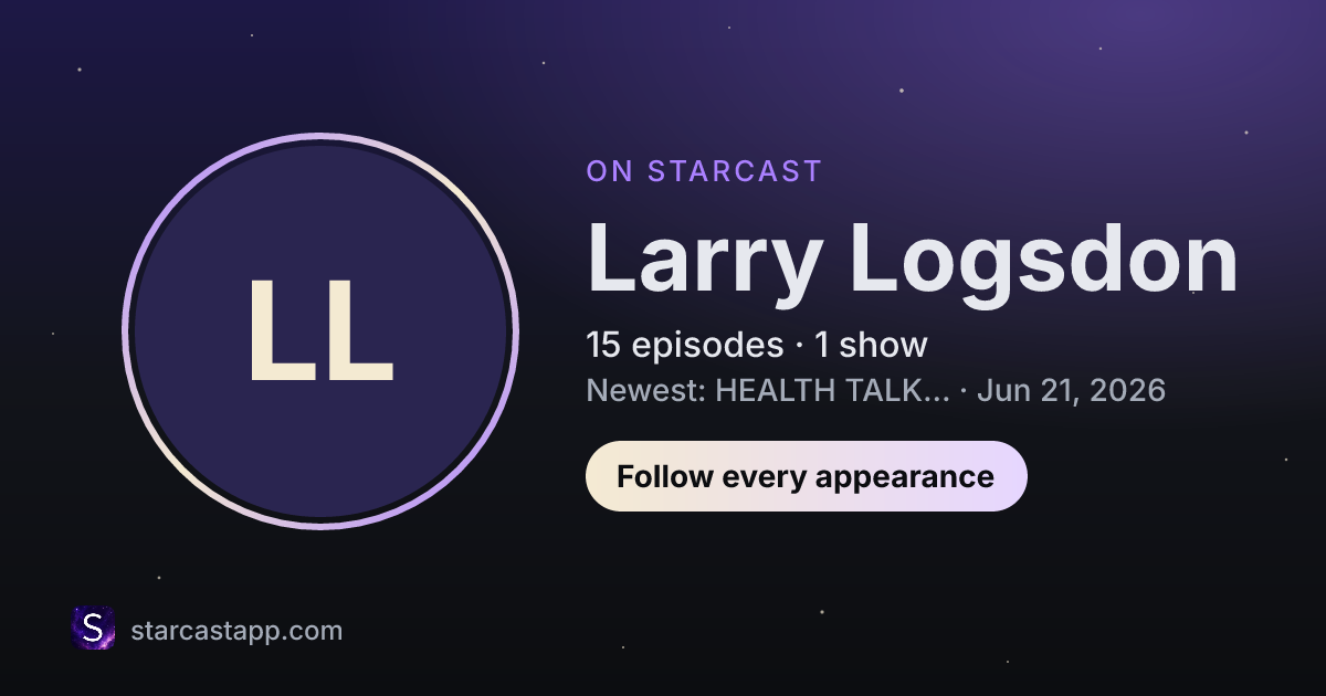 The preview card for Larry Logsdon