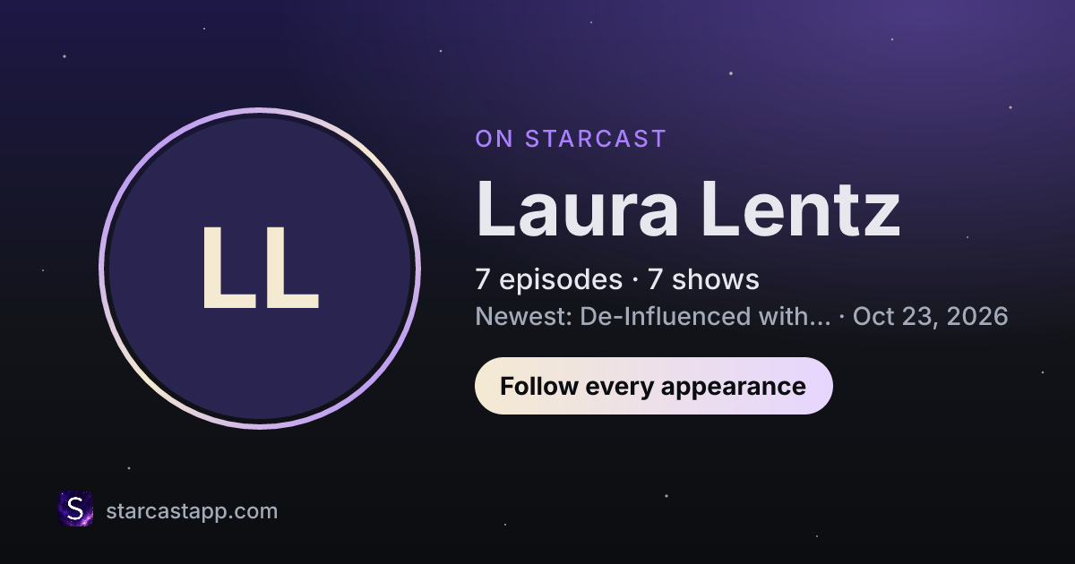 The preview card for Laura Lentz