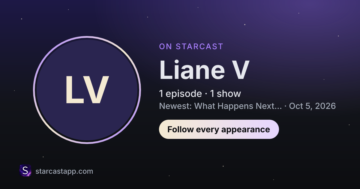 The preview card for Liane V