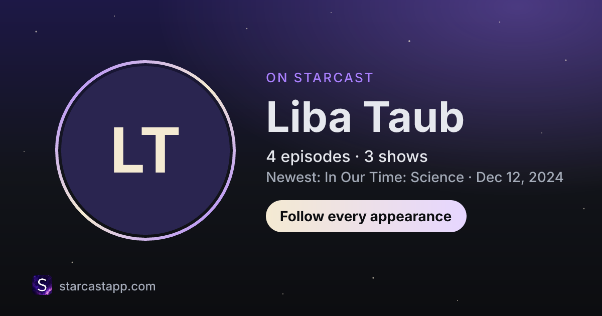 The preview card for Liba Taub