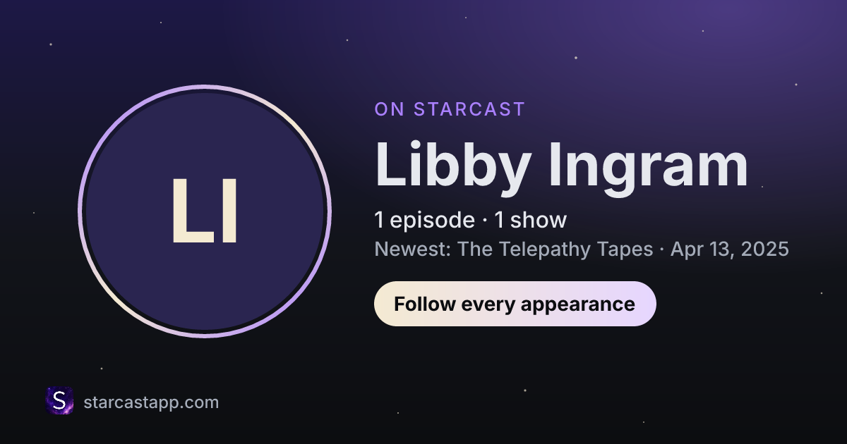 The preview card for Libby Ingram