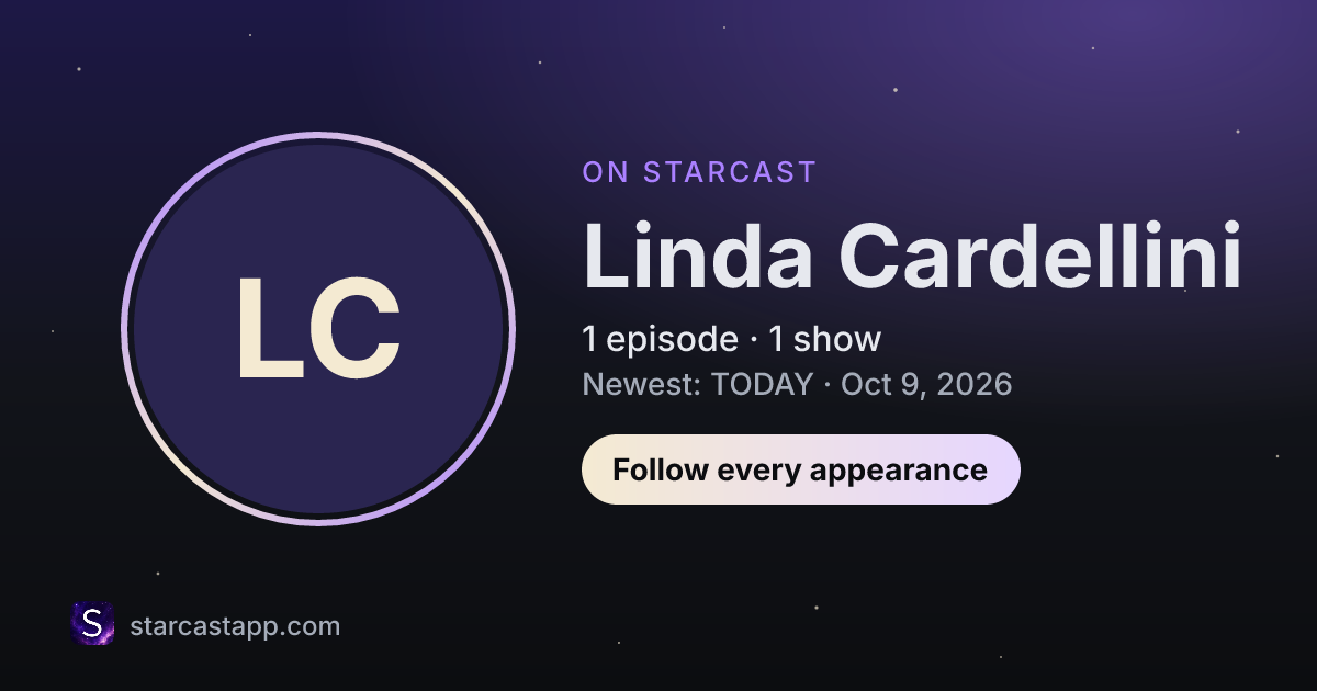 The preview card for Linda Cardellini