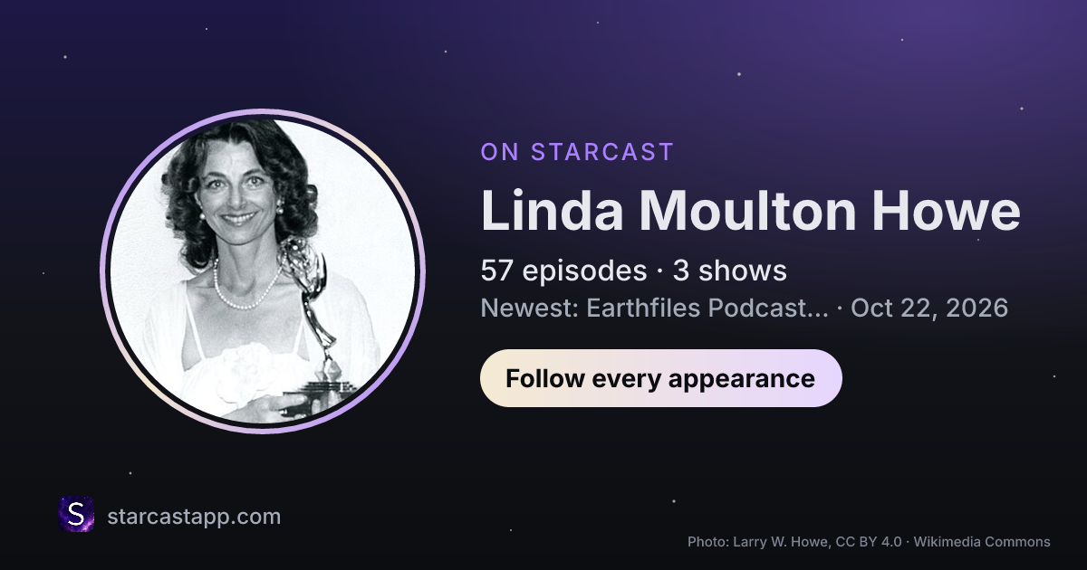 The preview card for Linda Moulton Howe