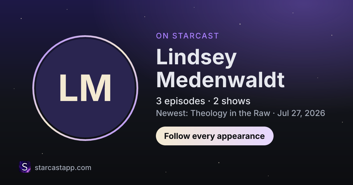 The preview card for Lindsey Medenwaldt