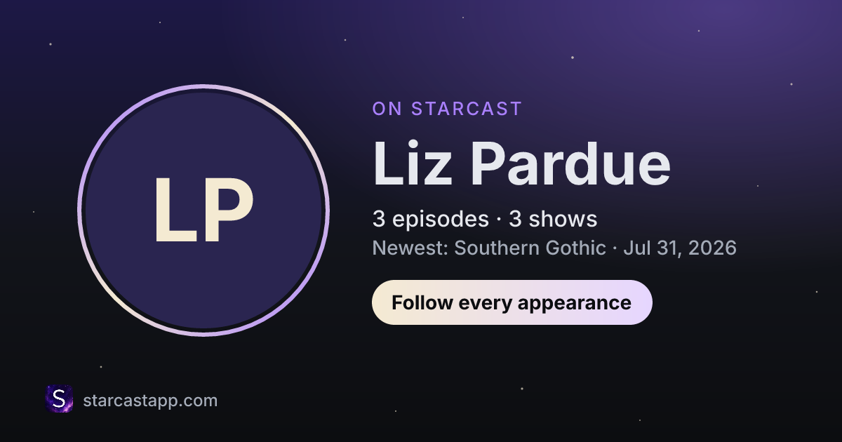 The preview card for Liz Pardue
