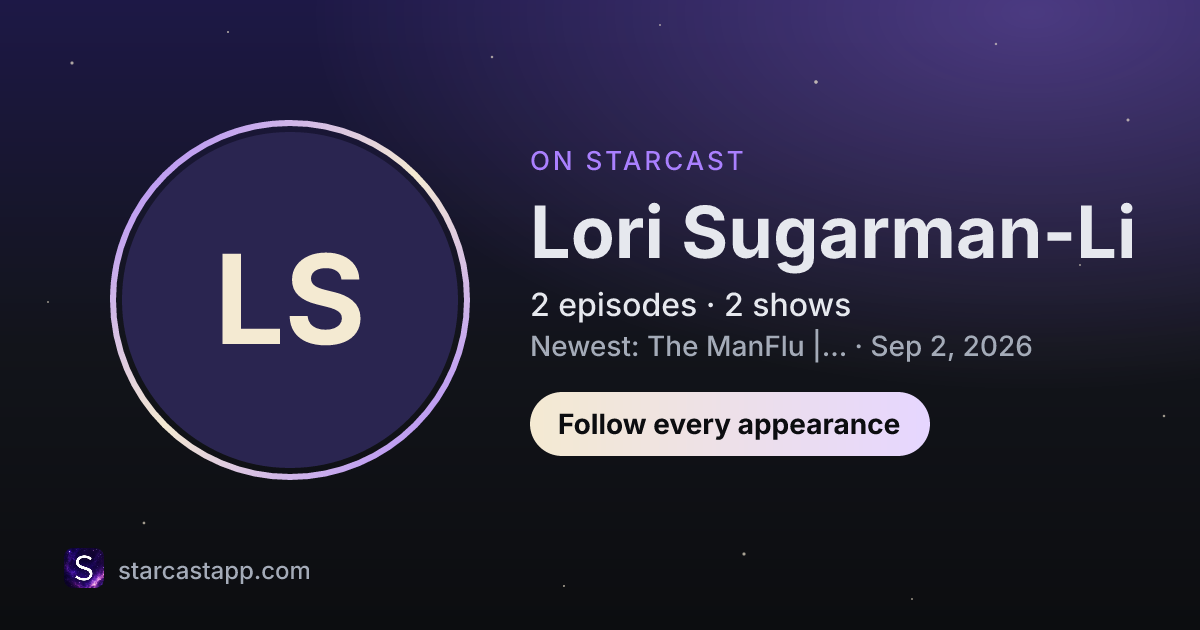 The preview card for Lori Sugarman-Li