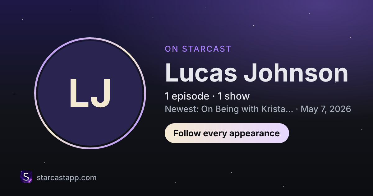 The preview card for Lucas Johnson