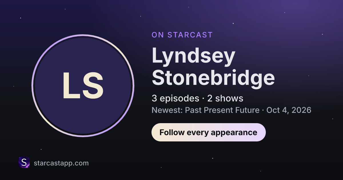 The preview card for Lyndsey Stonebridge
