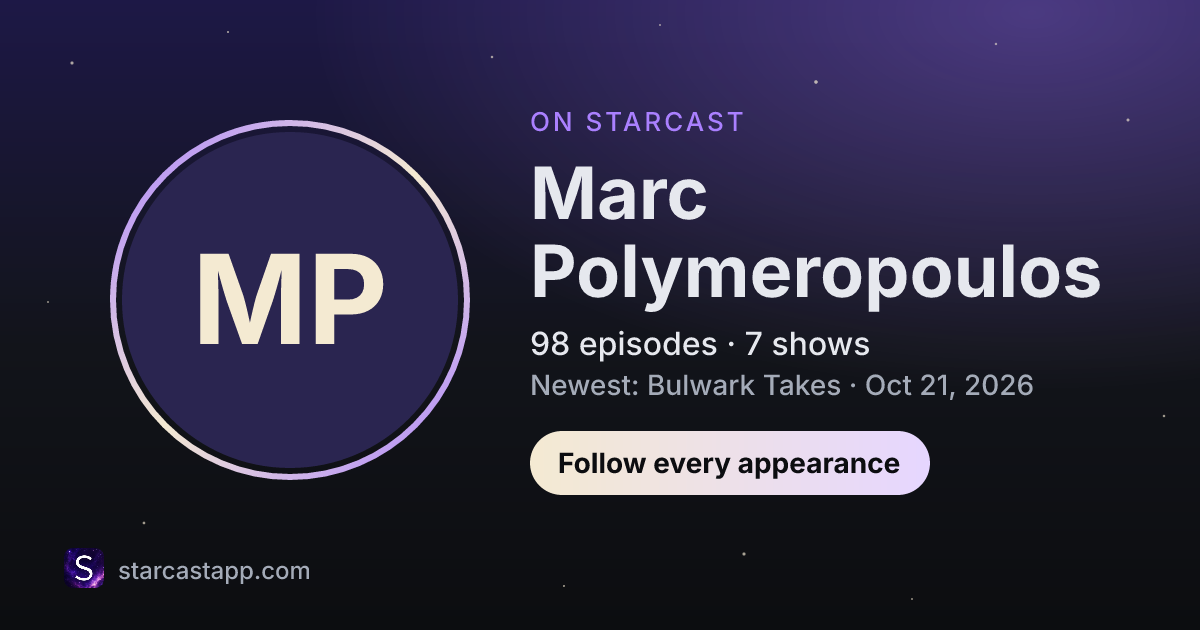 The preview card for Marc Polymeropoulos