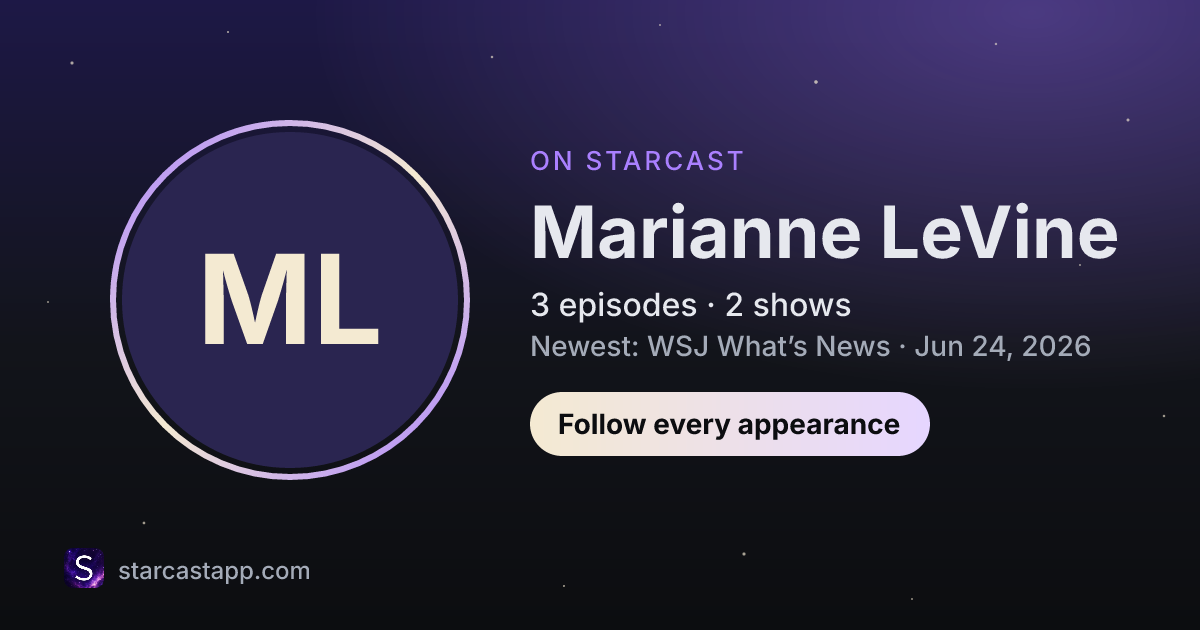 The preview card for Marianne LeVine