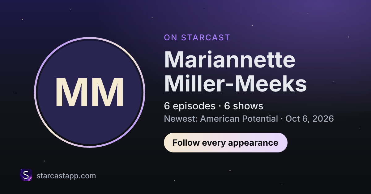 The preview card for Mariannette Miller-Meeks