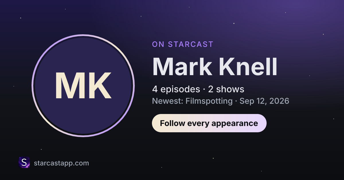 The preview card for Mark Knell