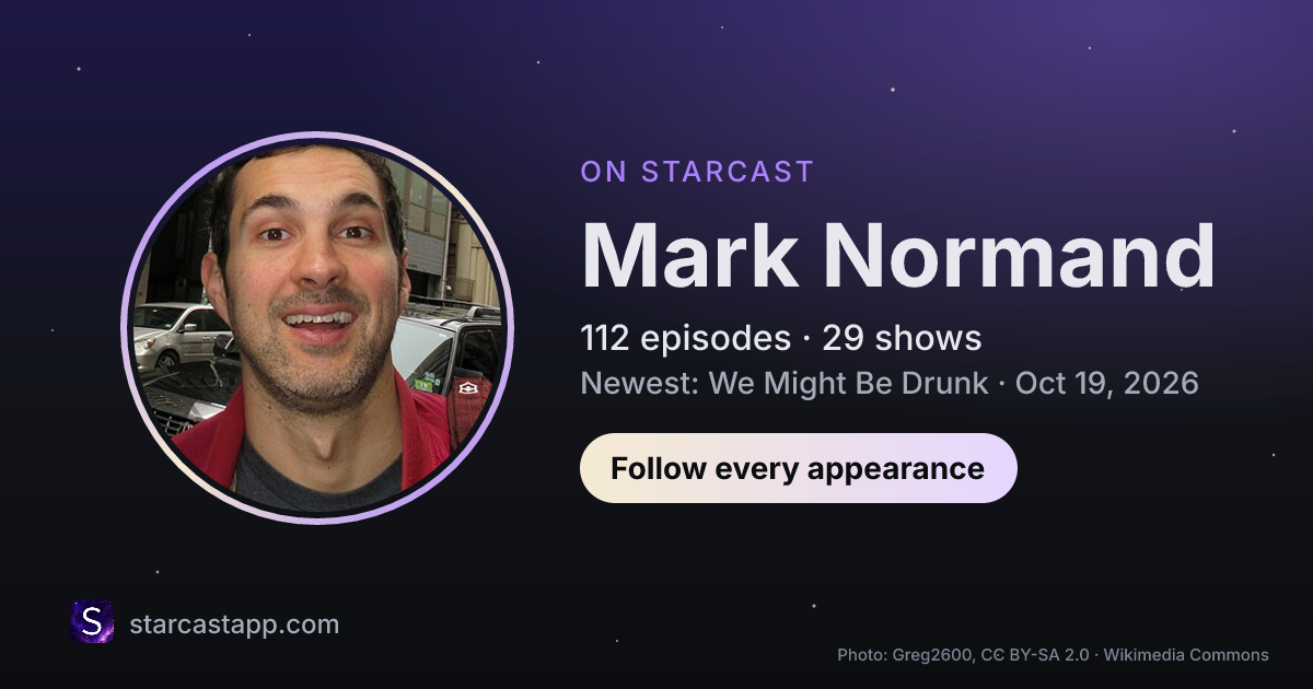 The preview card for Mark Normand