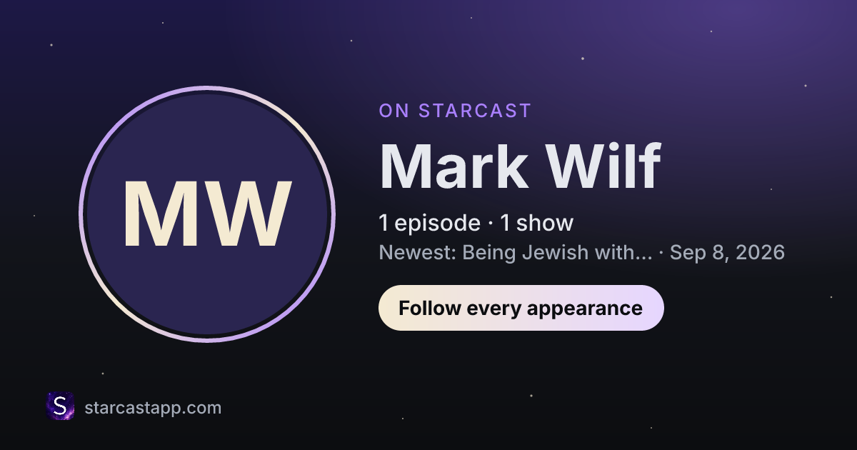 The preview card for Mark Wilf