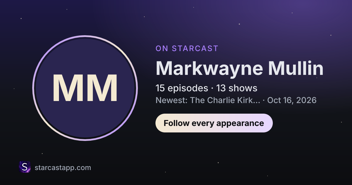The preview card for Markwayne Mullin