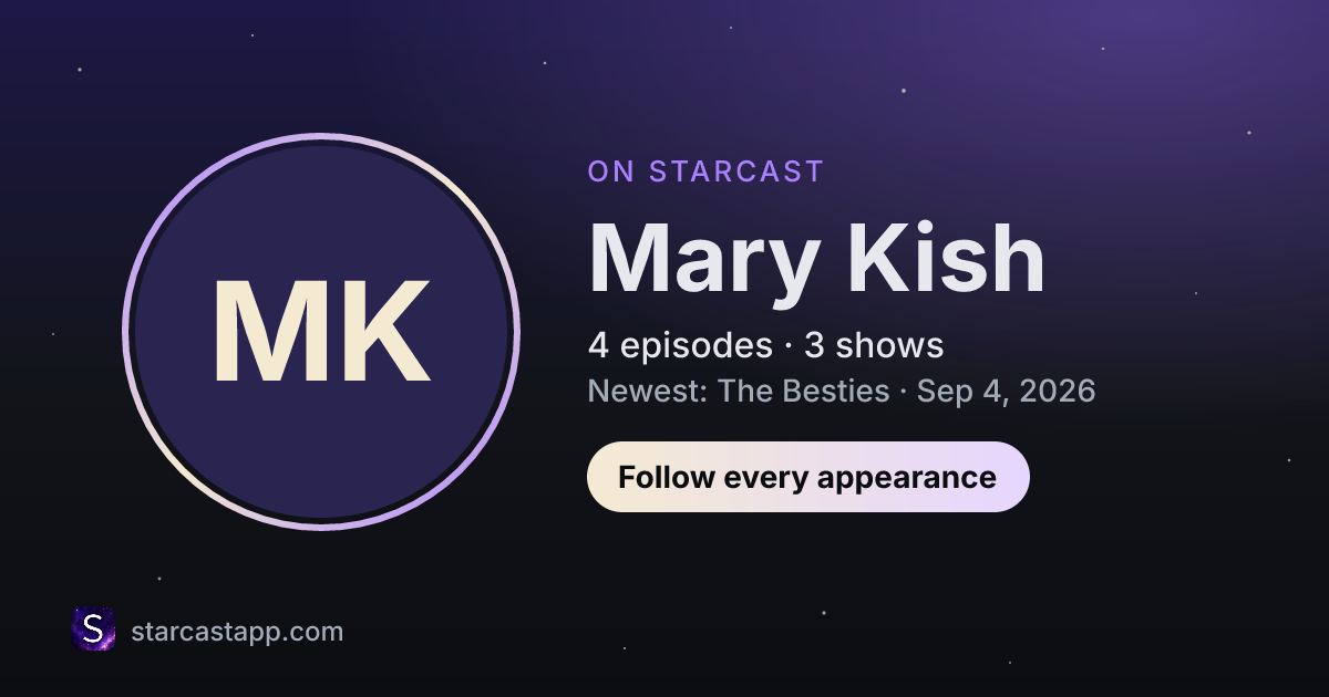The preview card for Mary Kish