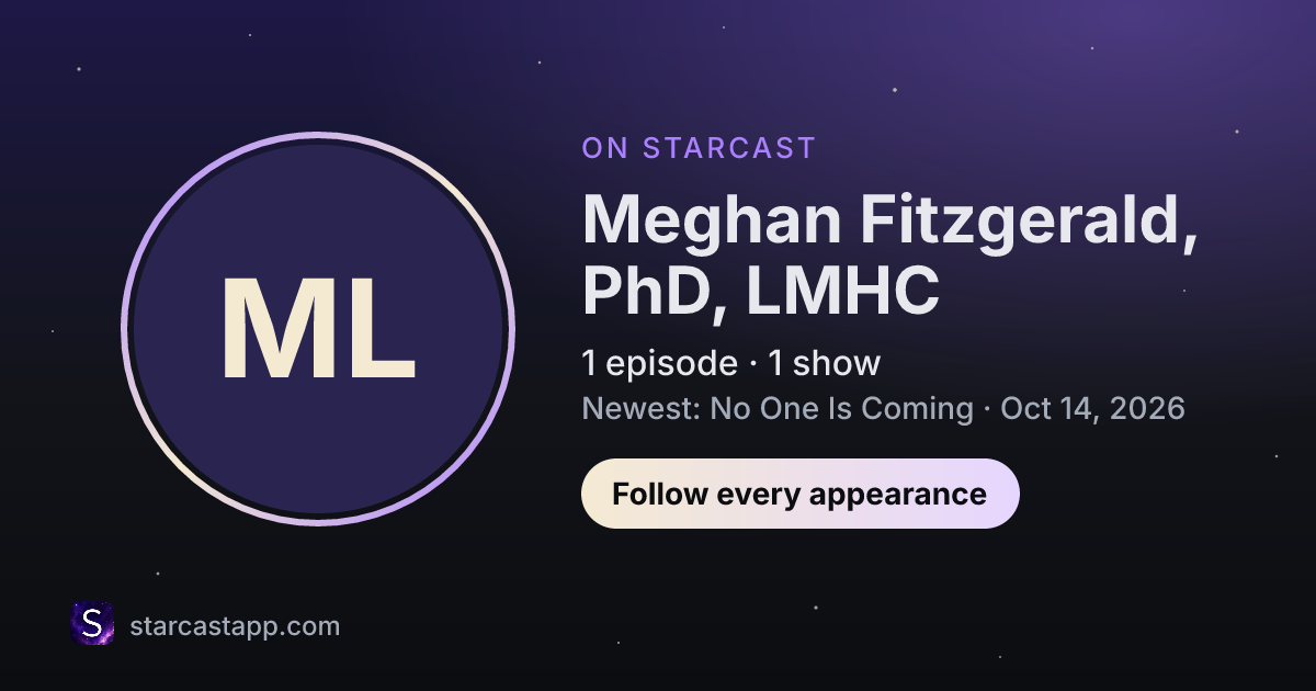 The preview card for Meghan Fitzgerald, PhD, LMHC