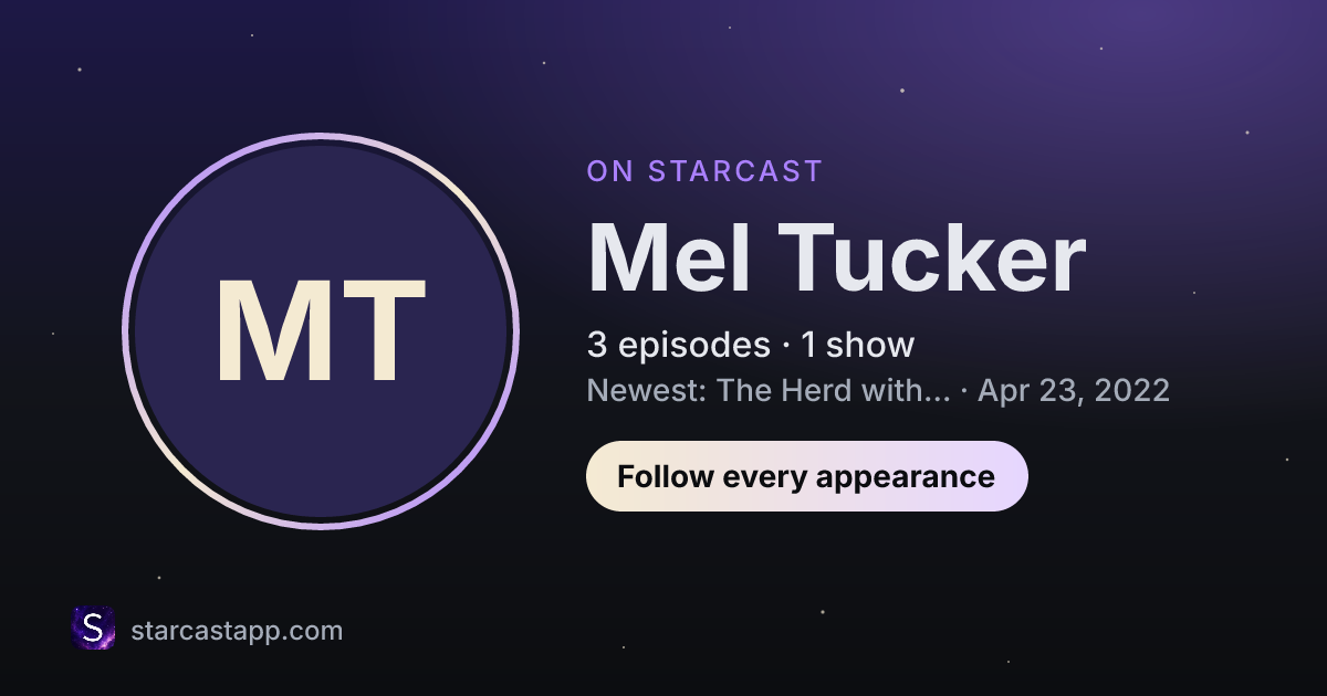 The preview card for Mel Tucker