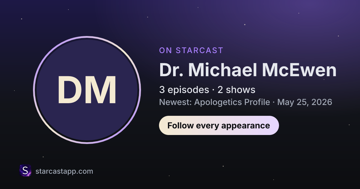 The preview card for Dr. Michael McEwen