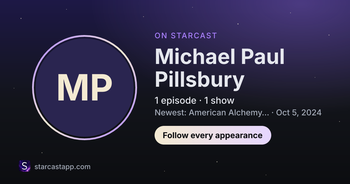 The preview card for Michael Paul Pillsbury