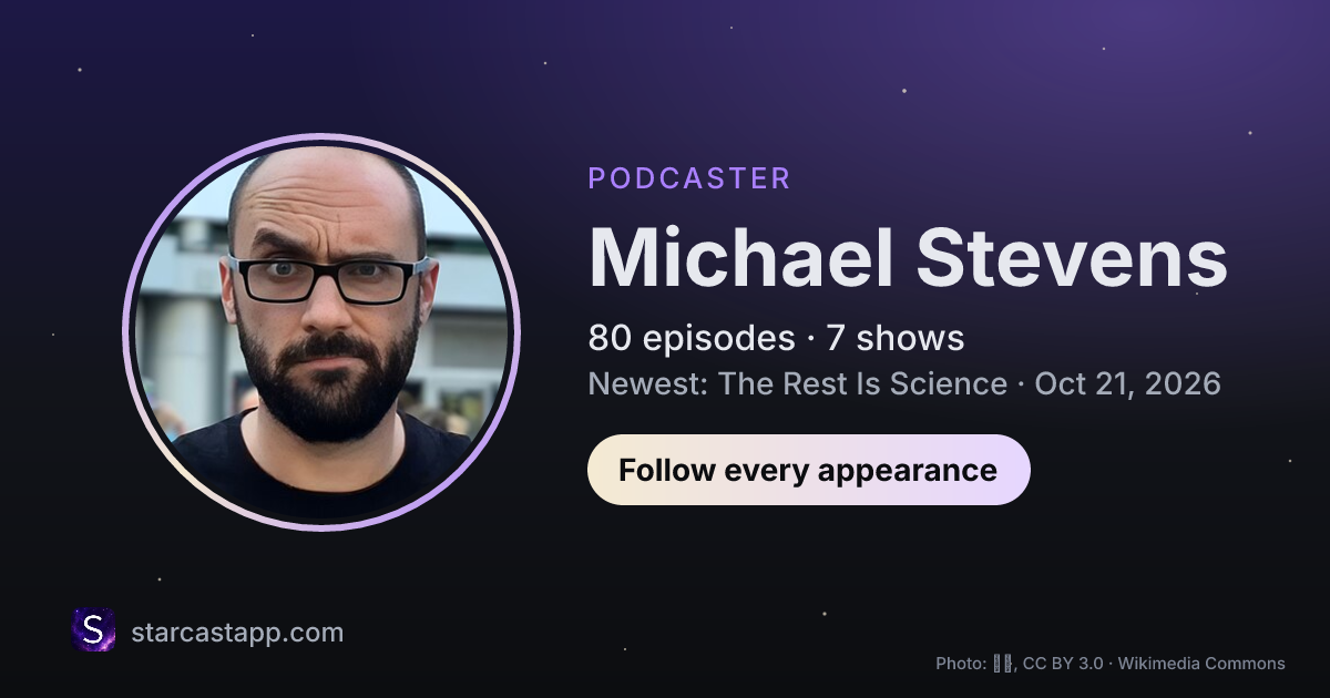 The preview card for Michael Stevens