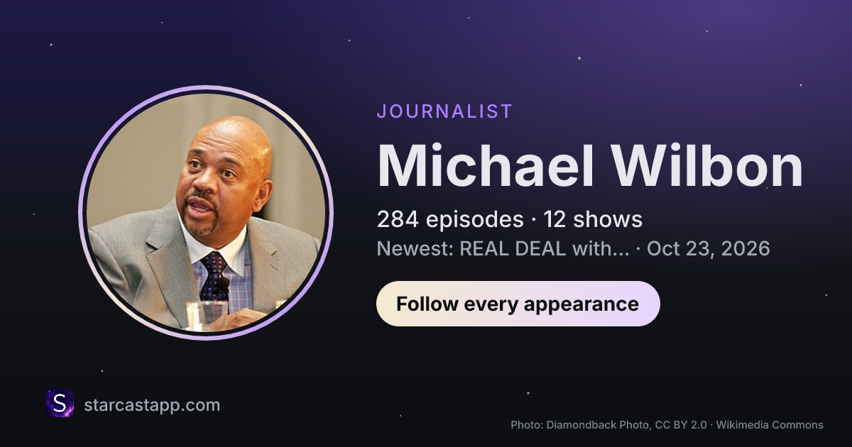 The preview card for Michael Wilbon