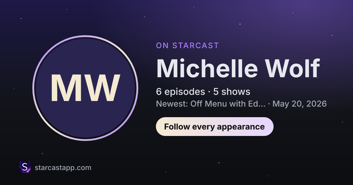 The preview card for Michelle Wolf