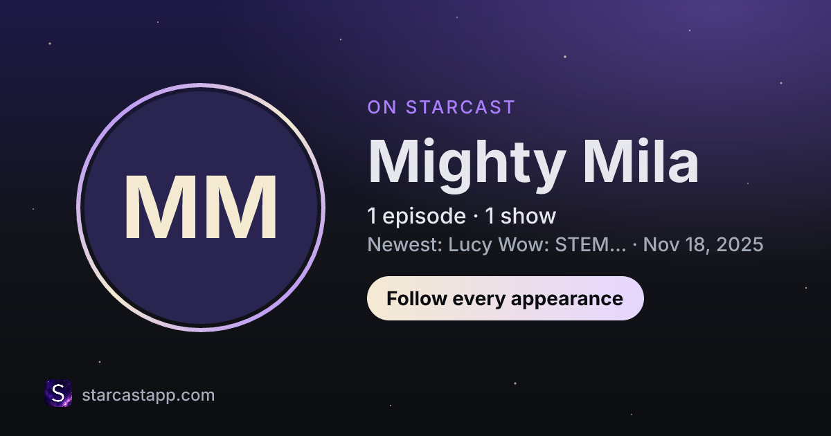The preview card for Mighty Mila